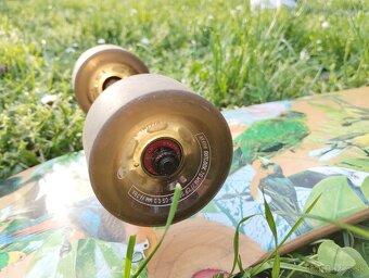 Landyachtz Rally Cat Paradise cruiser longboard skate board - 7