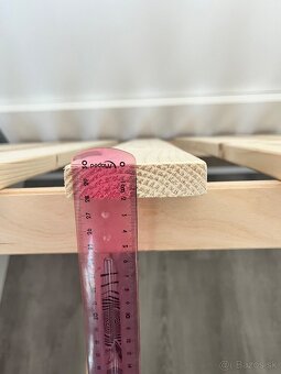 Posteľ s osvetlením biela pevná 90x200 - 7
