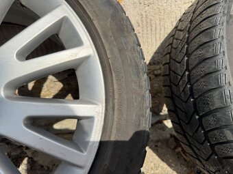 Audi R17 originál disky + pneu 225/50 R17 - 7