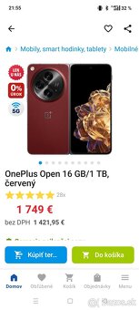 Oneplus Open 16Gb/1Tb v červenej eko koži - 7