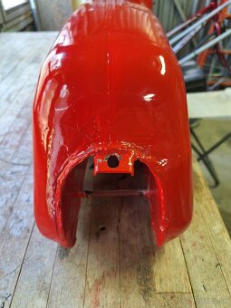 Jawa Mustang nádrž + kastlík - 7