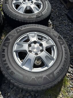 Kolesá DEZENT Van 6x130 ET62 + zimné pneu 225/75 r16 C - 7