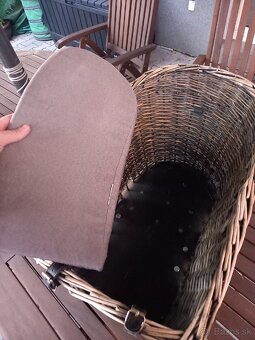 Košík na bicykel pre psa - 7