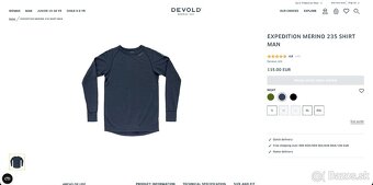 Merino tričko Devold Expedition Merino 235 Shirt Man - 7