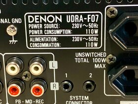 DENON UDRA-F07 Stereo receiver + DENON UCD-F07 CD prehravač - 7