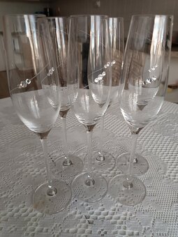 Vínové poháre Swarovski - 7