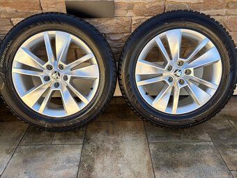 ZIMNÁ SADA SKODA 5x112 R18 + ZIMNÉ PNEU 235/55 R18 - 7