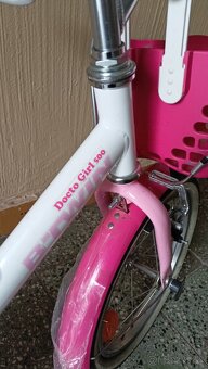 detsky bicykel b-twin docto girl 500 16 palcove kolesa - 7