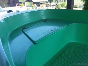 Rybársky čln katamaran otvorený - 7