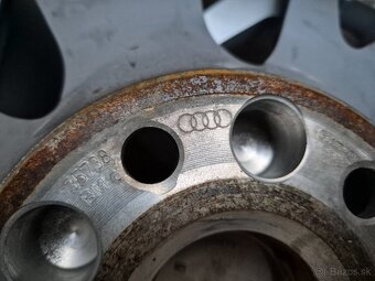 5x112 r17 ET50 x 8,5J elektróny originál AUDI - 7