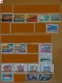 Nádherné poštové známky LODE - 7