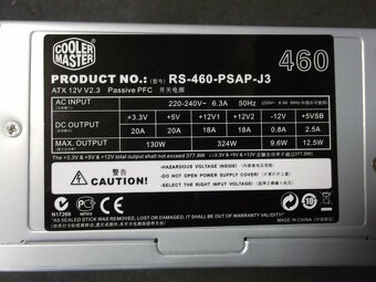 Cooler Master + Zdroj 460W - 7