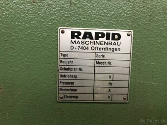 Dvojitá pokosová píla RAPID DGL - 7