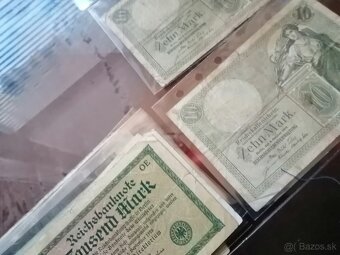 staré nemecké bankovky ( 20 ) - 7