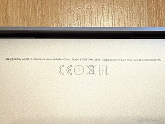 MacBook Pro 13" i5-2GHz,2j/8GB/256GB, SUPER STAV - 7