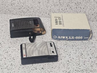 Rarita - ROK 1966 / Tranzistorové Radio AIWA AR-666 + BOX - 7