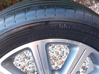 4-obute alu origi Ford 5x108 R17 J7/ET55 pneu 225/50 R17 - 7