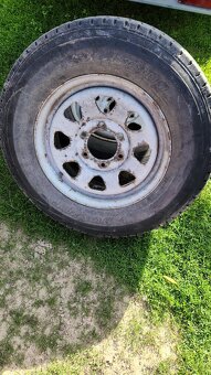 Predám oceľové disky s pneu 205/75R16C - 7