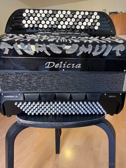 🎶 Na predaj: Akordeón Delicia SONOREX 22 Special - 7