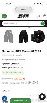 Hokejove Nohavice CCM Tacks ASV - 7