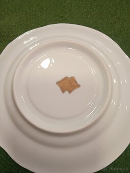 PORCELÁNOVÁ SOUPRAVA silně zlaceno - 7