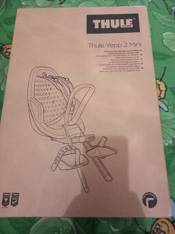 Detská sedačka na bicykel Thule yepp 2 Mini - 7