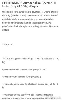 Otočná autosedačka - 7
