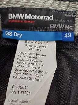 Textilní kombinéza BMW GS Dry - 7