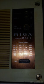 Predám rádiá RIGA 103-1 a zadarmo RIGA 302 aj pre zberateľa - 7