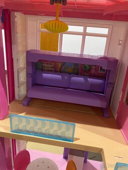 Barbie Malibu obrovský domček s výťahom 120x130x70cm - 7