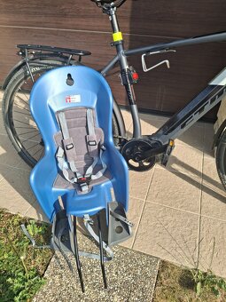 Detská sedačka na bicykel zadná - 7