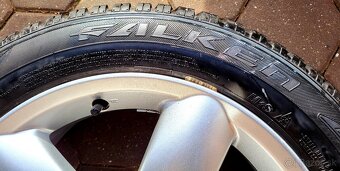 alu R17 5x108 orig. Peugeot 407, zimné pneu 215/55 - 7