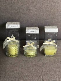 LUXUSNA sviečka v skle 15cm , 10 cm , 12 cm - 35% - 7
