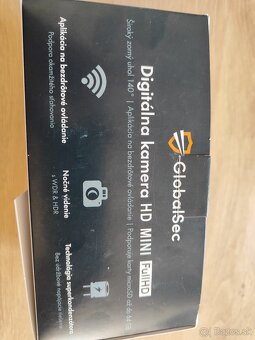 Palubná kamera do auta GLOBALSEC HD MINI - plus MicroSD 32GB - 7