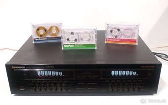 2x7 pasmovy graficky equalizer PIONEER GR 555 = Japan, AE55 - 7