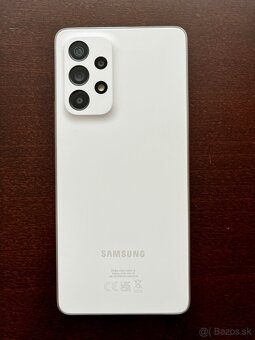 Samsung Galaxy A53 5G – 128 GB, biely – TOP STAV - 7