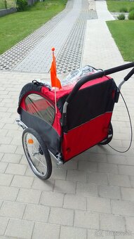 Príves za bicykel pre deti - dvojmiestny - 7