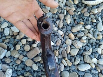 Obrovský perkusny pištoľ, gravírovany a ešte zdobený zlatom - 7