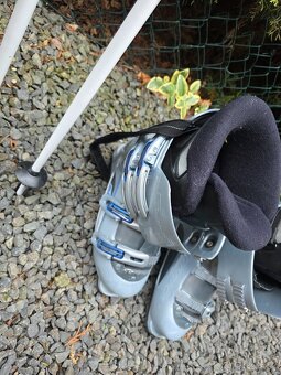 Predám lyžiarsky set: Lyže HEAD + Lyžiarky NORDICA + Palice - 7