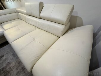 Kozena sedacia suprava tvar L - 7