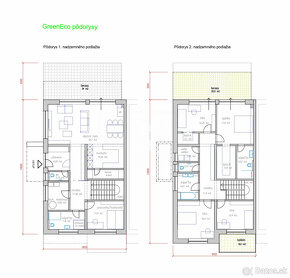 Novostavby rodinných domov 206 m2 + pozemok 826 m2 | Veľký Š - 7