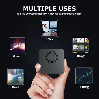 Mini počítač Intel J4125 DDR4 8GB RAM, + viac ako 65 000 hie - 7