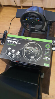 Herný pretekársky volant a pedálový set Thrustmaster TMX PRO - 7
