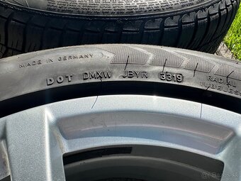 BMW - 4ks hlinikové disky 16” + pneumatiky - 7