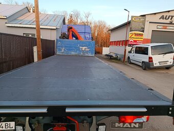 Predám MAN TGL valník s hydraulickou rukou EURO 5 - 7