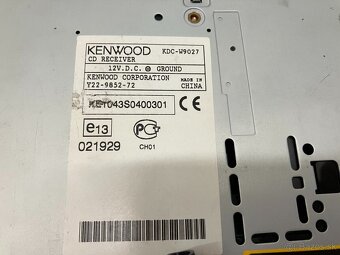 Autorádio Kenwood KDC-9027 - 7