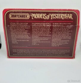 Model Matchbox Unic Taxi 1907 - 7