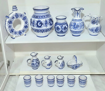 Modranská keramika modrá - 7