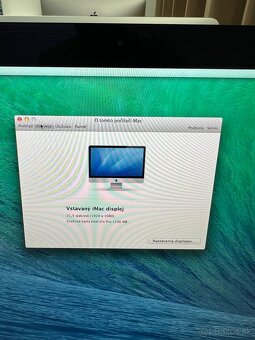 iMac 21,5” s 16 GB RAM a 1 TB HDD - 7