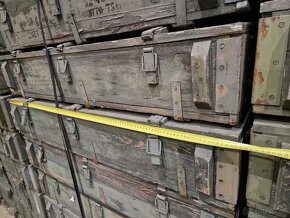 Vojenské ARMY bedne krabice debny - 7